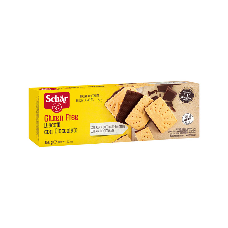 Schar biscotti chocolate 150gr