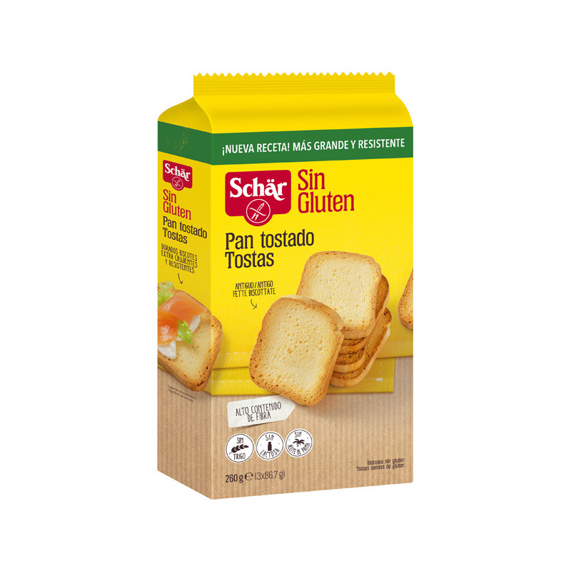 Schar pan tostado 260gr