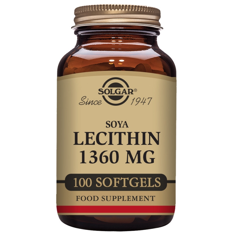 Lecitina 1360mg 100cap solgar