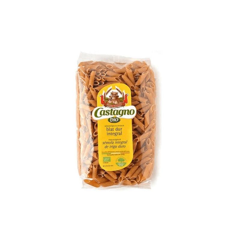 Macarron trigo integral 500gr bio castagno