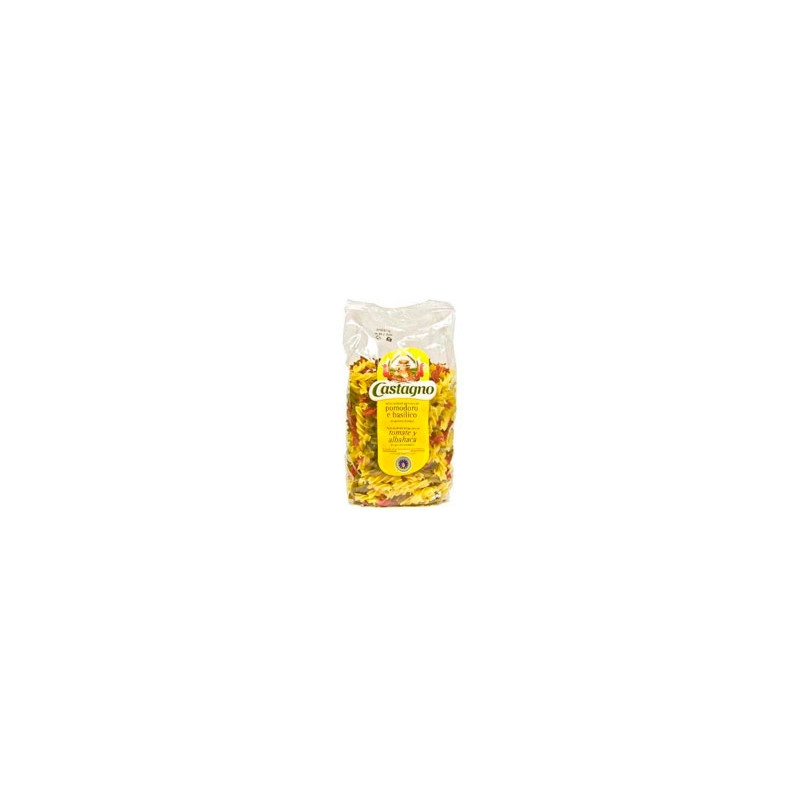 Espirales tricolor 500gr bio castagno