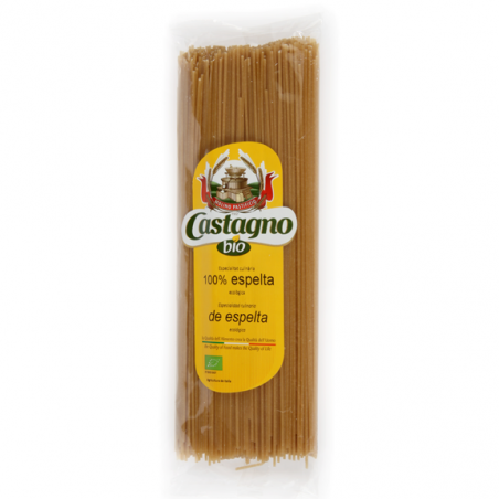 Espagueti espelta blanca 500gr bio castagno