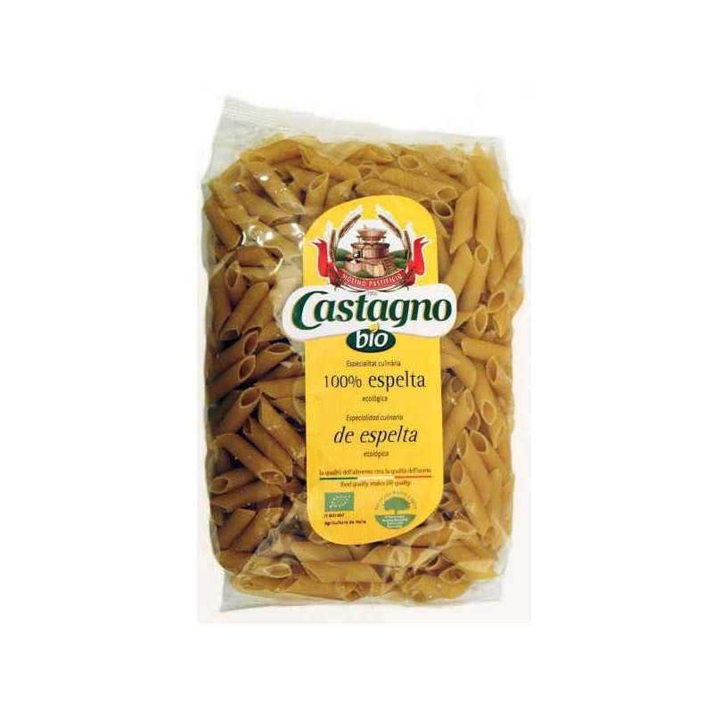 Macarron espelta blanca 500gr bio castagno