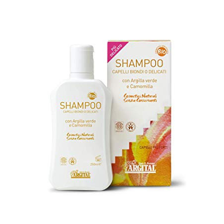 Champu arcilla camomila cabello rubio 250m argital