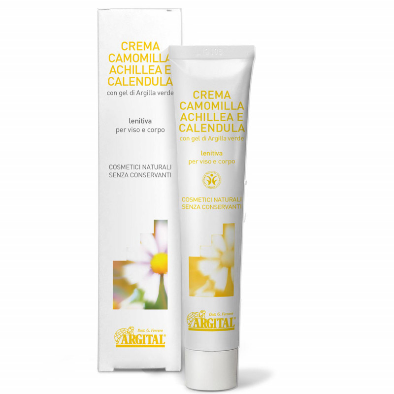 Crema camomila calendula aquilea 50ml argital bio