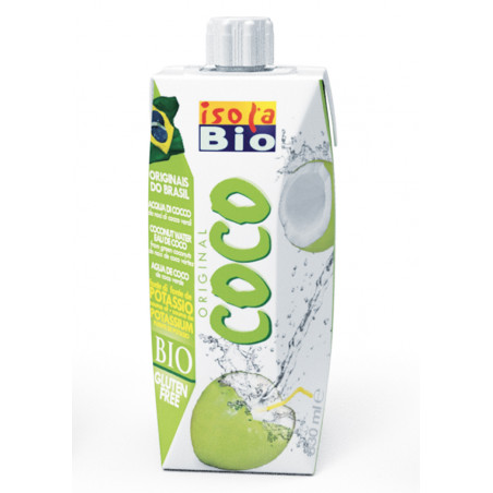 Agua coco 500ml isolabio q.bio