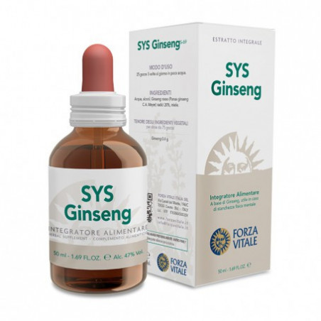 Sys ginseng rojo 50ml forzavitale