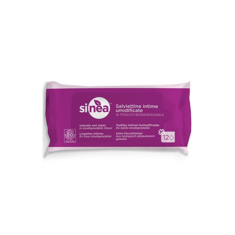 Toallitas intima con arbol te 12uds rueda nat