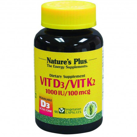 Vitamina d3+k2 90cap n.plu