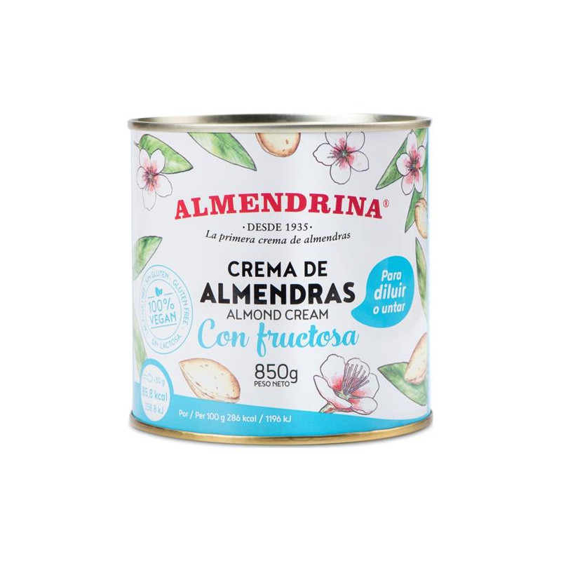 Almendrina con fructosa(azul)