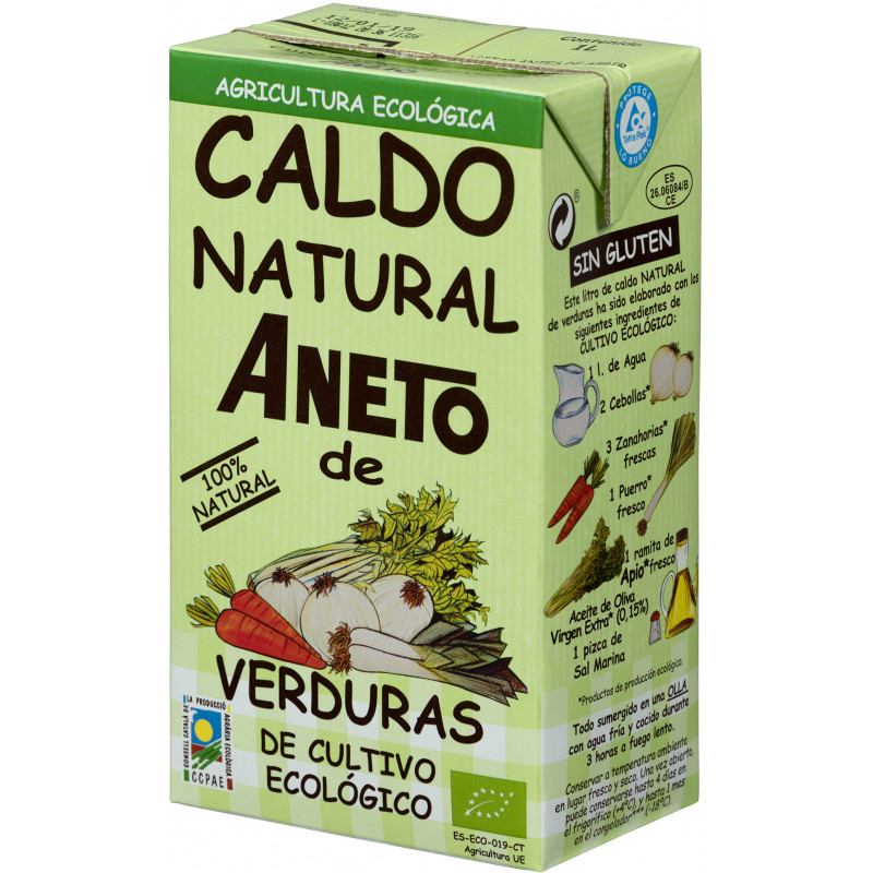 Aneto caldo verduras 1-l