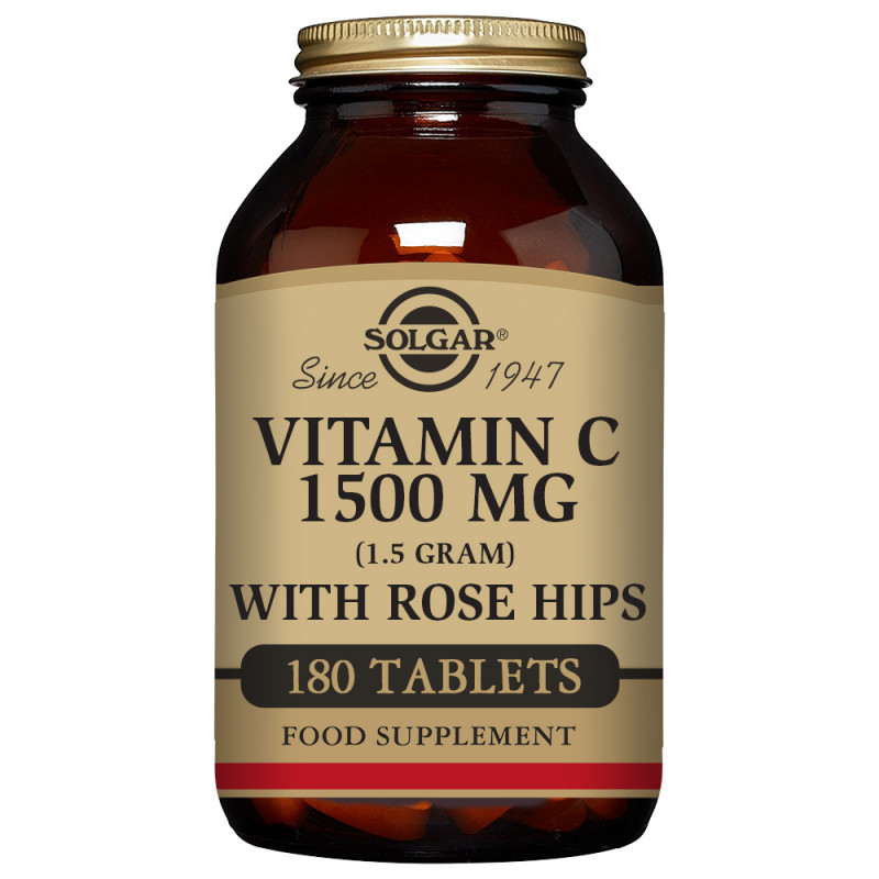 Rose hips c 1500mg 180c solgar