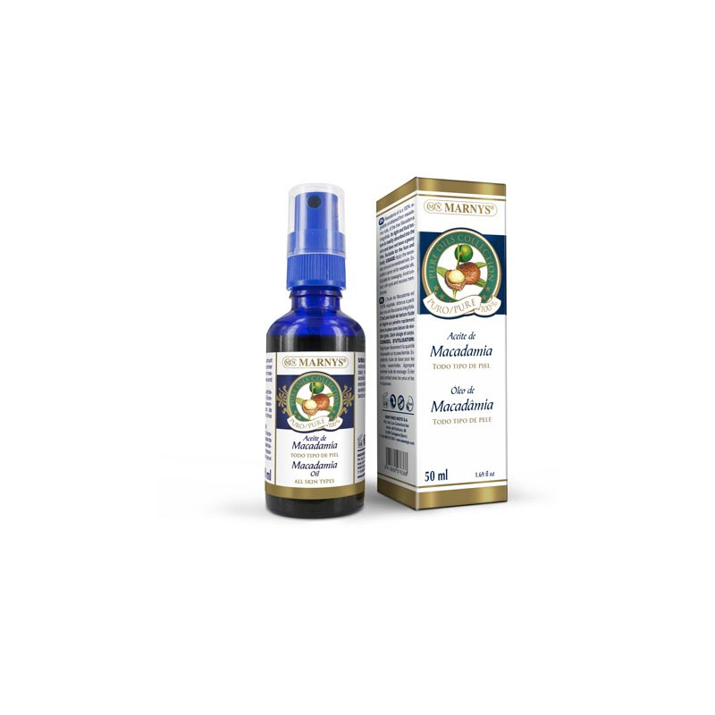 Aceite macadamia 50ml marnys