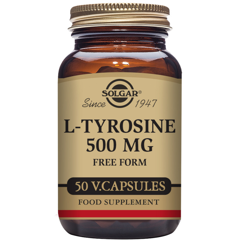L-tyrosina 500mg 50cap solgar