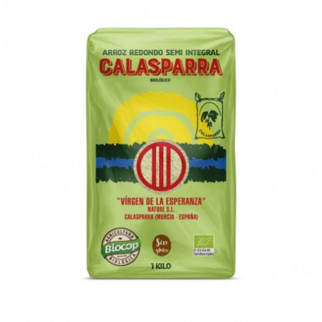 Arroz calasparra semi int.biocop