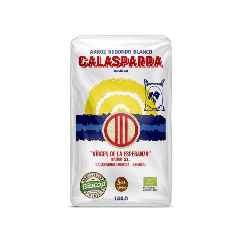 Arroz redondo blanco 1kg calasparra