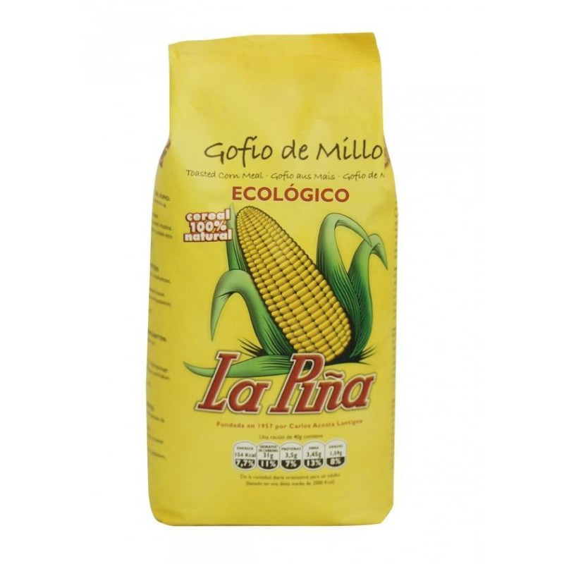 Gofio maiz 500g bio la piña eg