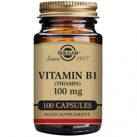 Vitamina b1 100mg 100 solgar