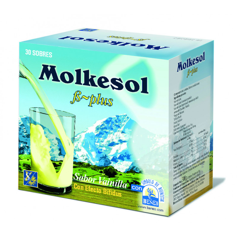 Molkesol 30 sobres vainilla