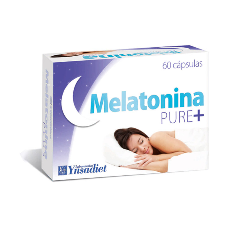 Melatonina pure+60cap ynsadiet