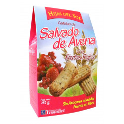 Galletas salvado frutos rojos