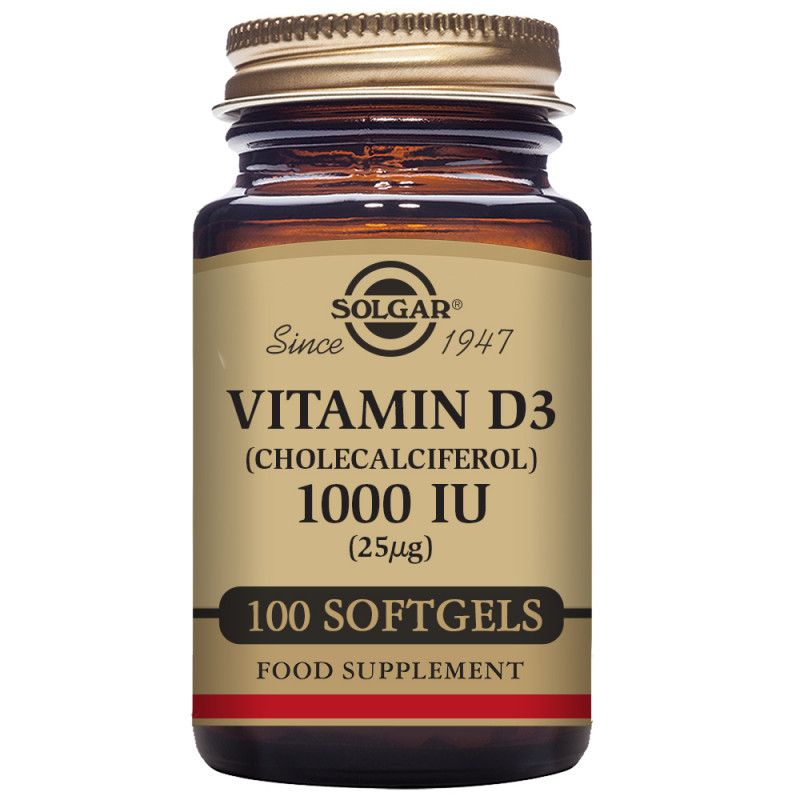 Vitamina d3 mil 100cap solgar