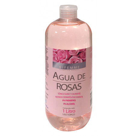 Agua rosas 1 litro ynsadiet