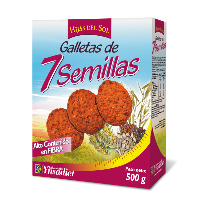 Galletas 7 semillas 500g ynsad