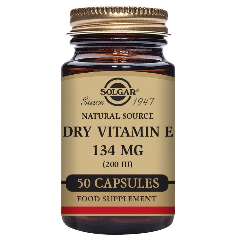 Vitamina e dry 200iu 50 solgar