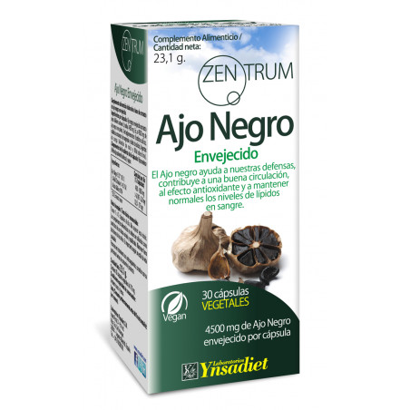 Ajo negro forte 30caps. ynsadiet