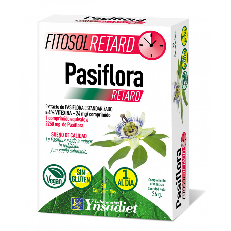 Pasiflora 30comp. fitosol retard ynsadiet
