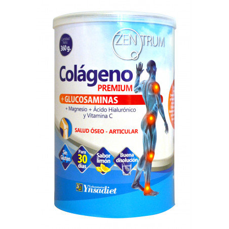 Colageno premium+glucosamina limon 360gr ynsadiet