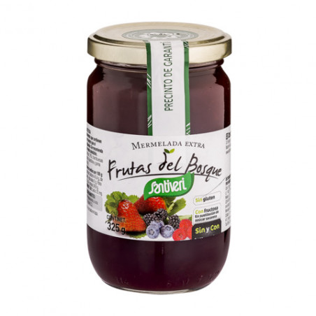 Mermelada f.bosque s/g con fructosa 325g santiveri
