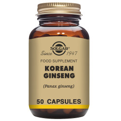 Ginseng coreano 50cap solgar