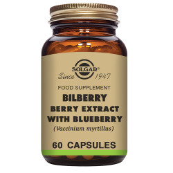 Mirtilo baya ext 60cap solgar
