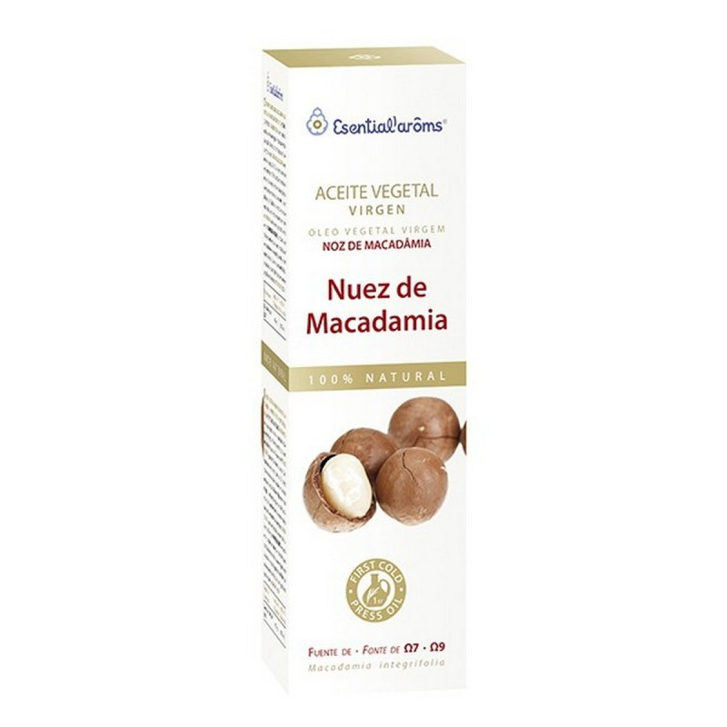 Aceite macadamia virgen 100ml esential aroms