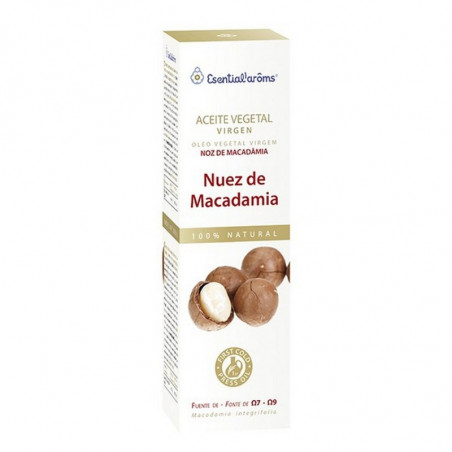 Aceite macadamia virgen 100ml esential aroms