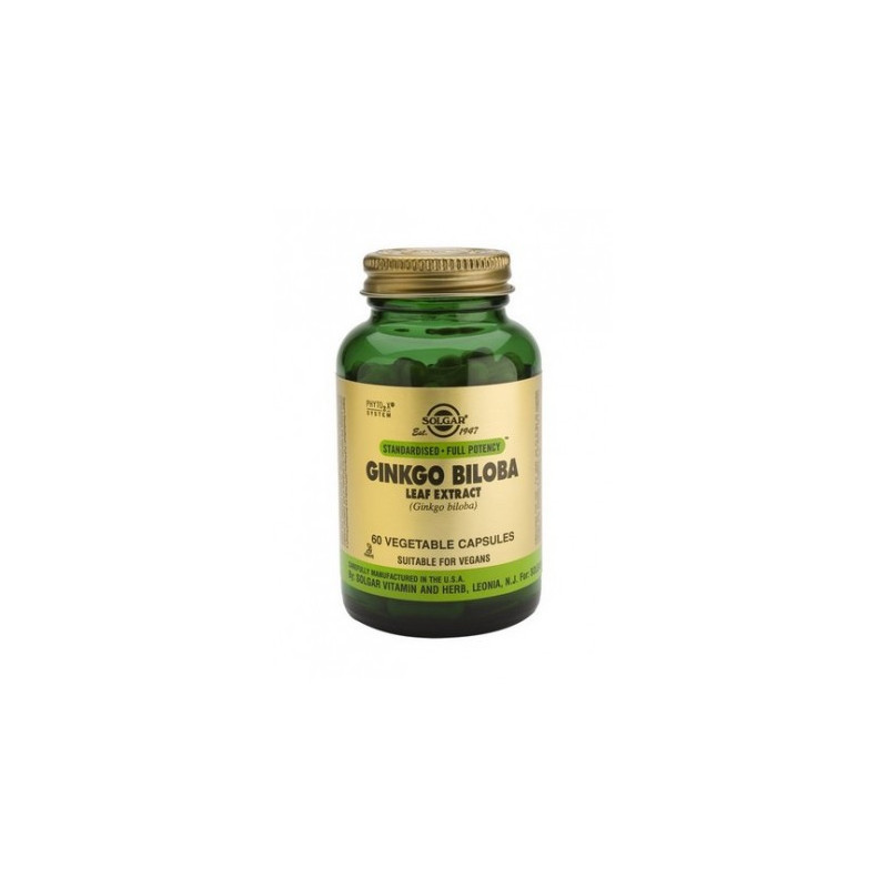Ginkgo biloba 60 cap solgar ex