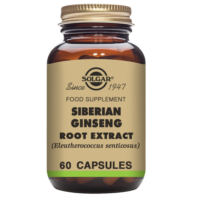 Ginseng siberiano 60cp solgar