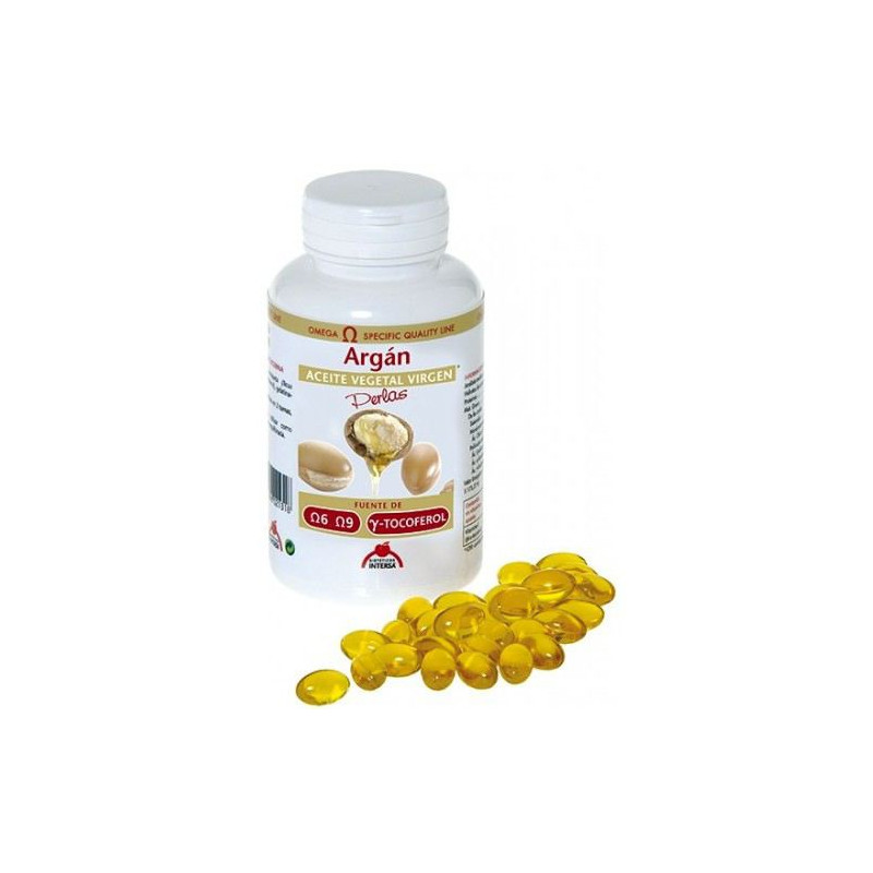 Aceite argan 80 perlas intersa