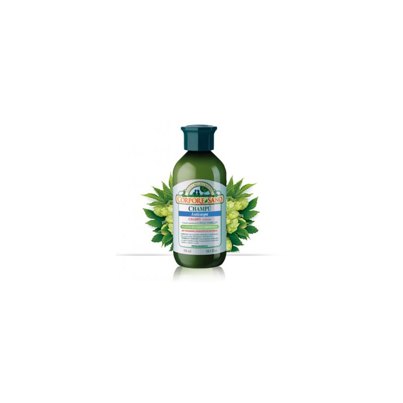Champu anticaspa (lupulo+tomillo) 300ml corpore