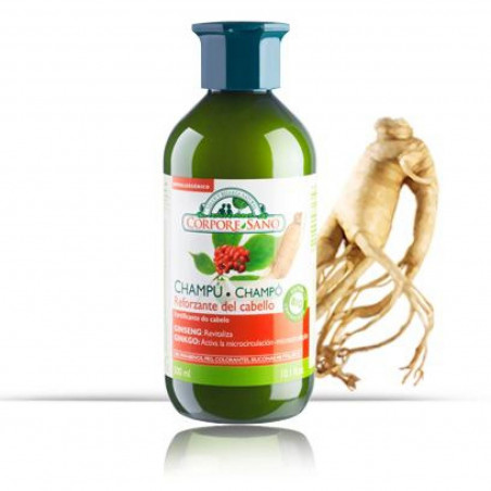 Champu reforzante (ginseng+ginkgo) 300ml corpore