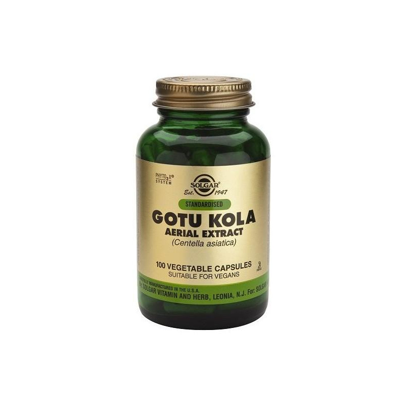 Gotu kola centella asiatica 100caps solgar