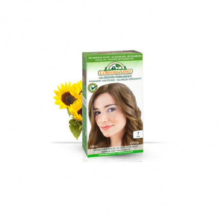 Tinte corpore 7 rubio c/s