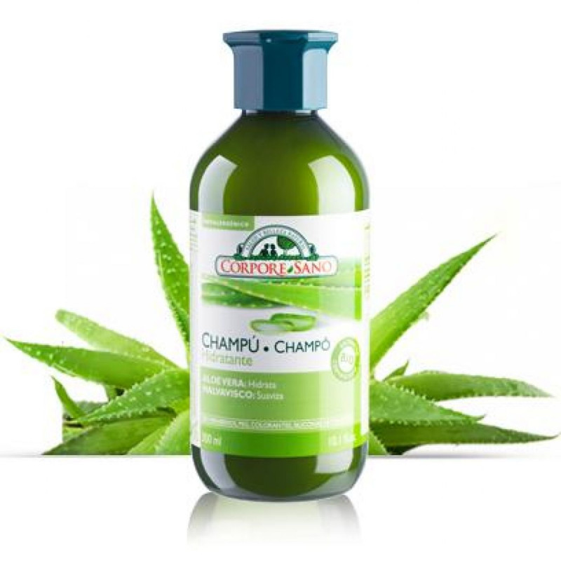 Champu hidratante(aloe+malvavi) 300ml corpore