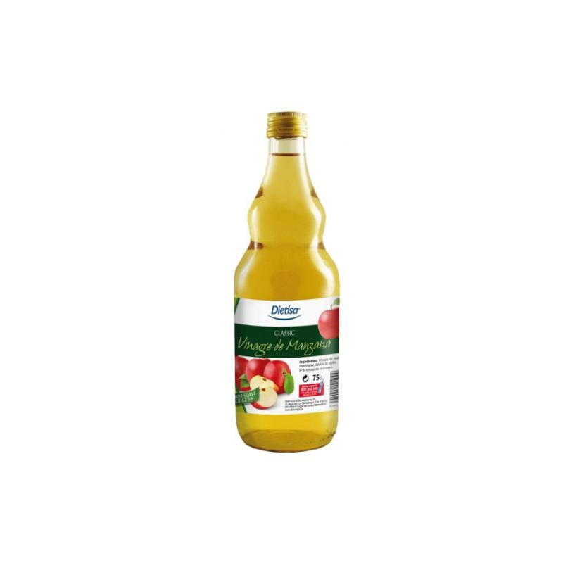 Vinagre manzana 750ml dietisa