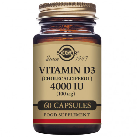 Vitamina d3 4.000 60cp solgar