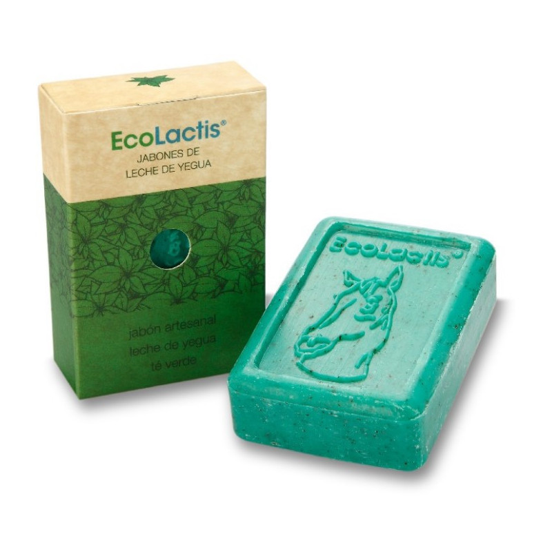 Jabon leche yegua te verde