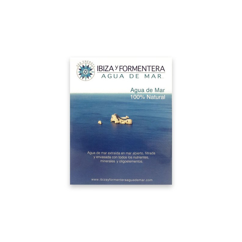 Agua de mar 3-l filtrada hiper