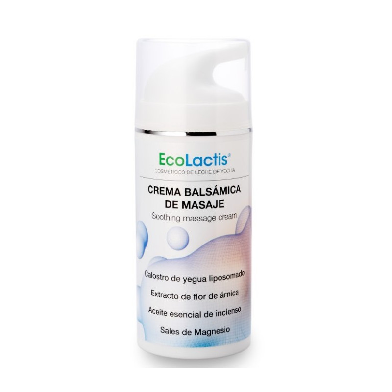 Crema balsamica masaje ecolactis